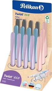 Pelikan 606011 vulpen Cartridgevulsysteem Blauw, Lavendel, Roze 15 stuk(s)