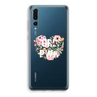 GRL PWR Flower: Huawei P20 Pro Transparant Hoesje