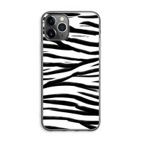 Zebra pattern: iPhone 11 Pro Max Transparant Hoesje Zebra pattern: iPhone 11 Pro Max Transparant Hoesje