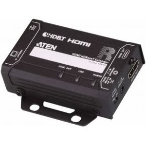 ATEN VE811R AV-receiver Zwart audio/video extender