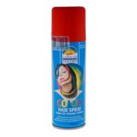 Carnaval verkleed haar verf - rood - 111 ml - haarspray - Haar kleuren - carnaval