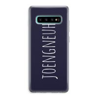 Joengneuh!: Samsung Galaxy S10 Plus Transparant Hoesje