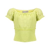 Frankie & Liberty Meisjes blouse - Hera - Lime - thumbnail