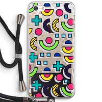 8-bit N°6: iPhone 5 / 5S / SE Transparant Hoesje met koord