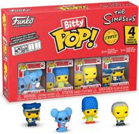 The Simpsons Funko Bitty Pop! 4-Pack: Itchy / Marge Simpson / Moe Szyslak / Chase Figuur The Simpsons Funko Bitty Pop! 4-Pack: Itchy / Marge Simpson / Moe Szyslak / Chase Figuur