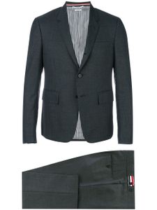 Thom Browne costume slim à simple boutonnage - Gris