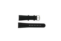 Horlogeband Hugo Boss 659302084 / 1512307 / 1512308 / HB-33-1-14-2081 Leder Zwart 24mm