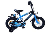 Volare sportivo kinderfiets - jongens - 12 inch - blauw zwart