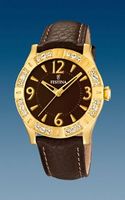 Horlogeband Festina F16580-3 Leder Bruin 20mm