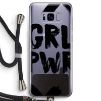 Girl Power #2: Samsung Galaxy S8 Transparant Hoesje met koord