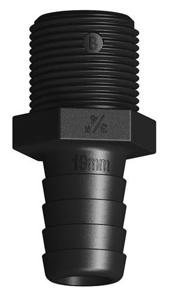 Tru Design Slangtule 13mm X 1/2” Bsp Buitendraad Lang 13mm X 1/2”