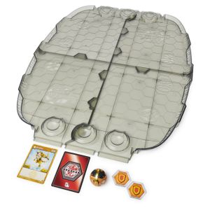 Bakugan Battle Matrix, luxe speelbord met unieke gouden Sharktar