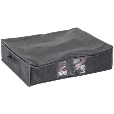 5Five Dekbed/kussen opberghoes - antraciet - vacuumzak - 60 x 45 x 15 cm 5Five Dekbed/kussen opberghoes - antraciet - vacuumzak - 60 x 45 x 15 cm