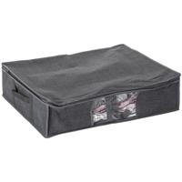 5Five Dekbed/kussen opberghoes - antraciet - vacuumzak - 60 x 45 x 15 cm