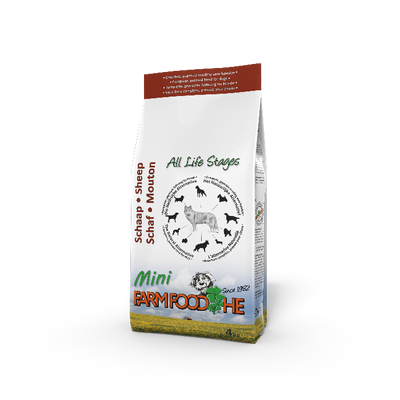 Farm Food schaap lam mini hondenvoer 4 kg