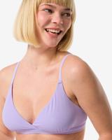 HEMA Triangel Bralette Micro Lavendel (lavendel)