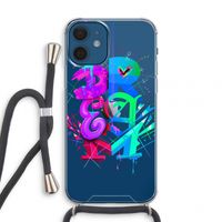Dream: iPhone 12 mini Transparant Hoesje met koord