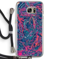 Sleeping Dreams: Samsung Galaxy S7 Edge Transparant Hoesje met koord