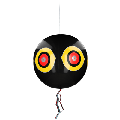 Knock Pest Schrikballon Zwart