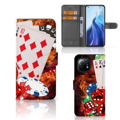Xiaomi Mi 11 | Wallet Case | met Pasjes | Casino
