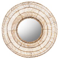 MUST Living Ronde Spiegel 'San Miguel' Abaca, 100cm
