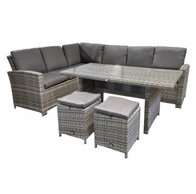 Dining hoekset palermo sicilian grey Oosterik Home - Oosterik home