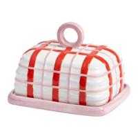 &k amsterdam Plaid Botervloot - Roze