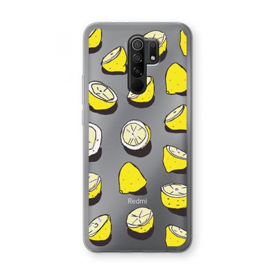 When Life Gives You Lemons...: Xiaomi Redmi 9 Transparant Hoesje