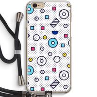 8-bit N°9: iPhone 6 / 6S Transparant Hoesje met koord 8-bit N°9: iPhone 6 / 6S Transparant Hoesje met koord