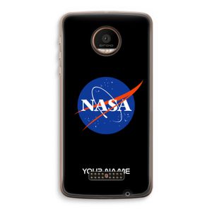 NASA: Motorola Moto Z Force Transparant Hoesje