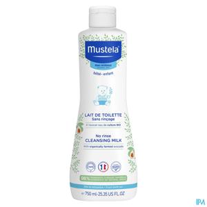 Mustela Toiletmelk Zonder Spoelen 750ml