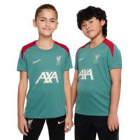 Nike Liverpool Strike Trainingsshirt 2024-2025 Kids Groen Rood
