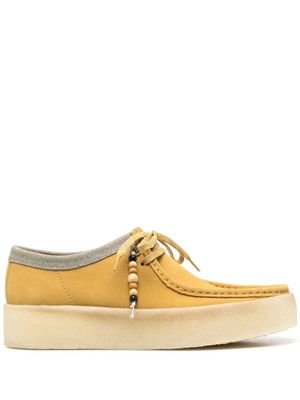 Clarks Originals chaussures bateau en daim - Jaune