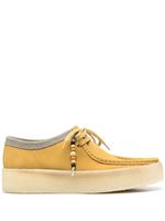 Clarks Originals chaussures bateau en daim - Jaune