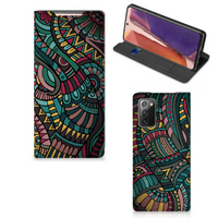 Samsung Galaxy Note20 Hoesje met Magneet Aztec