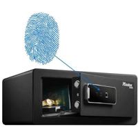 Master Lock LX110BEURHRO biometrische kluis om kostbaarheden te beschermen, zwart, 19,5 x 43 x 37 cm