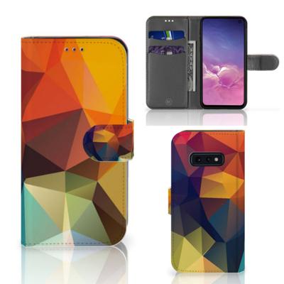 Samsung Galaxy S10e | Book Case | Polygon Color | Portemonnee hoesje