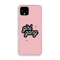 Girl Gang: Pixel 4 Transparant Hoesje