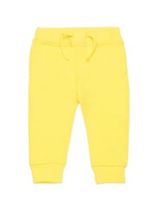 DSQUARED2 KIDS pantalon de jogging en coton à logo imprimé - Jaune