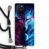 Where Light And Dark Meet: Samsung Galaxy Note 10 Lite Transparant Hoesje met koord