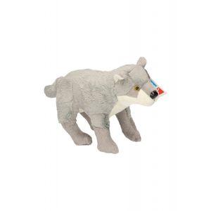 Pluche wolf knuffel van 25 cm