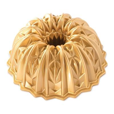 Nordic Ware Tulband / Bakvorm - Cut Crystal Bundt Goud - Gietaluminium - ø 25 cm / 2.3 liter