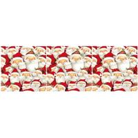 Ambiente Kerstservetten - 60x - kerstman - rood - 33 x 33 cm