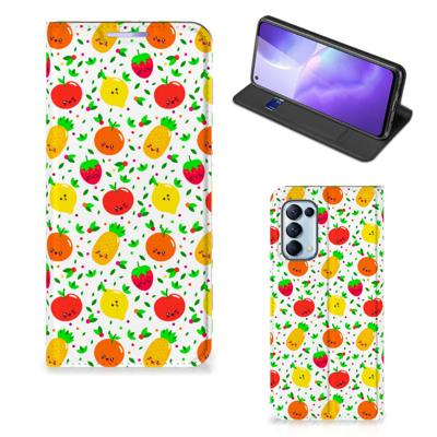 OPPO Find X3 Lite | Flip Style Cover | Fruits