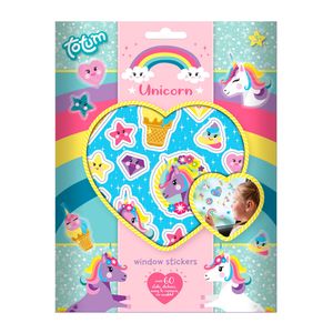 Totum eenhoorn raamstickers