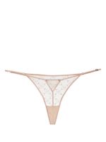 Kiki de Montparnasse string Handcuff en dentelle - Rose