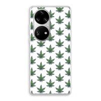 Weed: Huawei P50 Pro Transparant Hoesje