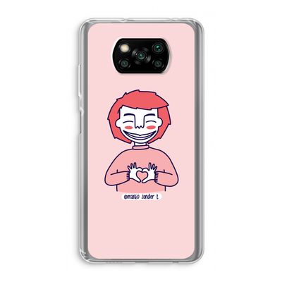 Hartje: Xiaomi Poco X3 NFC Transparant Hoesje