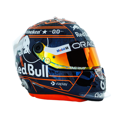 1:2 - Orange Lion Helm 2025 - Max Verstappen - Schaalmodel - Red Bull Racing