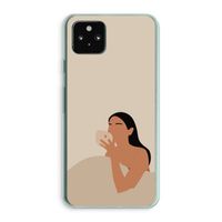 Fresh coffee: Google Pixel 5a 5G Transparant Hoesje
